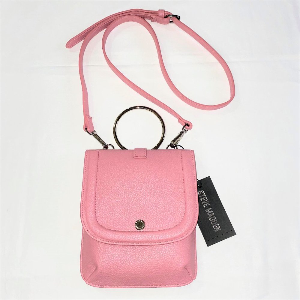 Steve Madden BMarvin Rose Top Handle Crossbody Bag